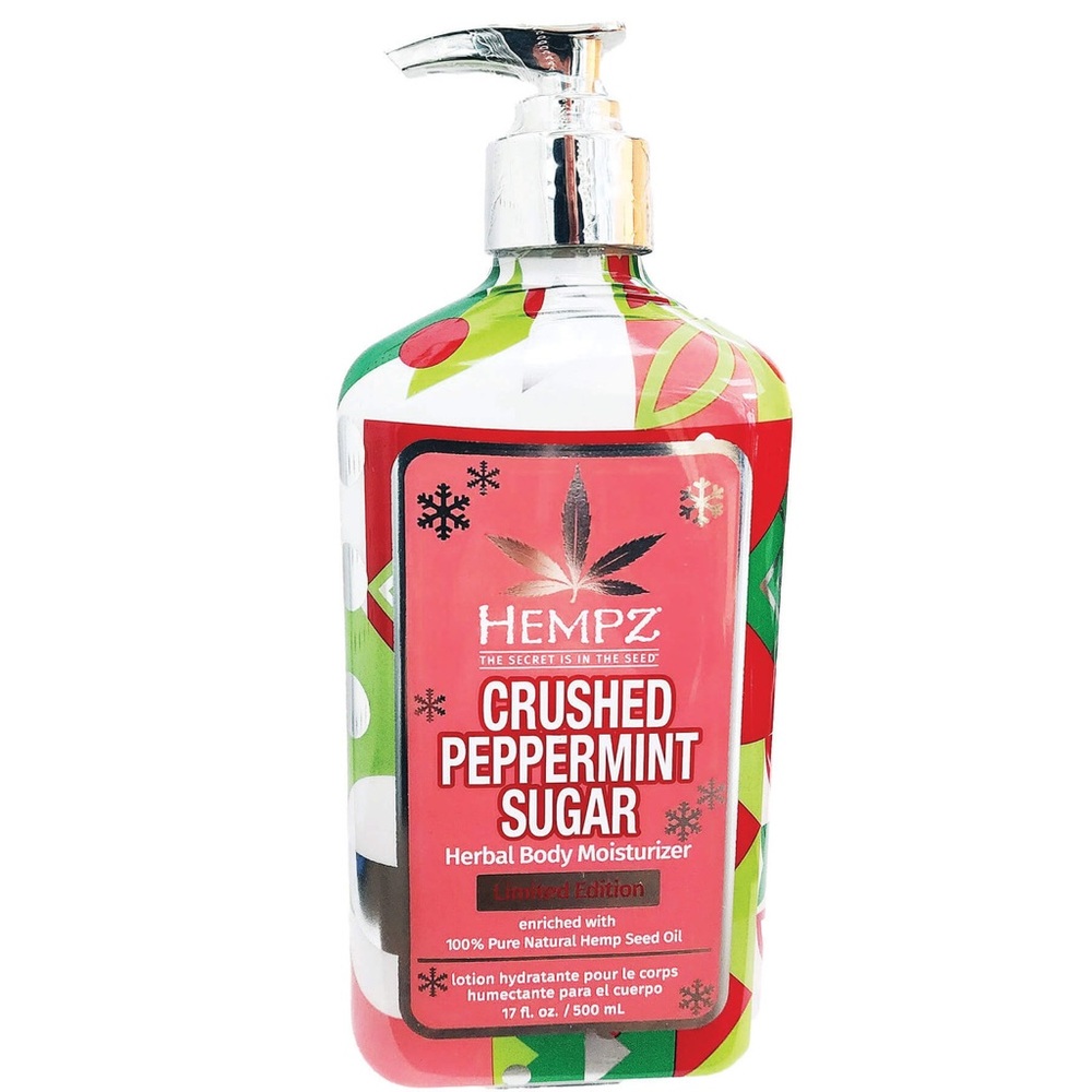 HEMPZ Crushed Peppermint
Sugar Herbal Body Moisturizer 17oz